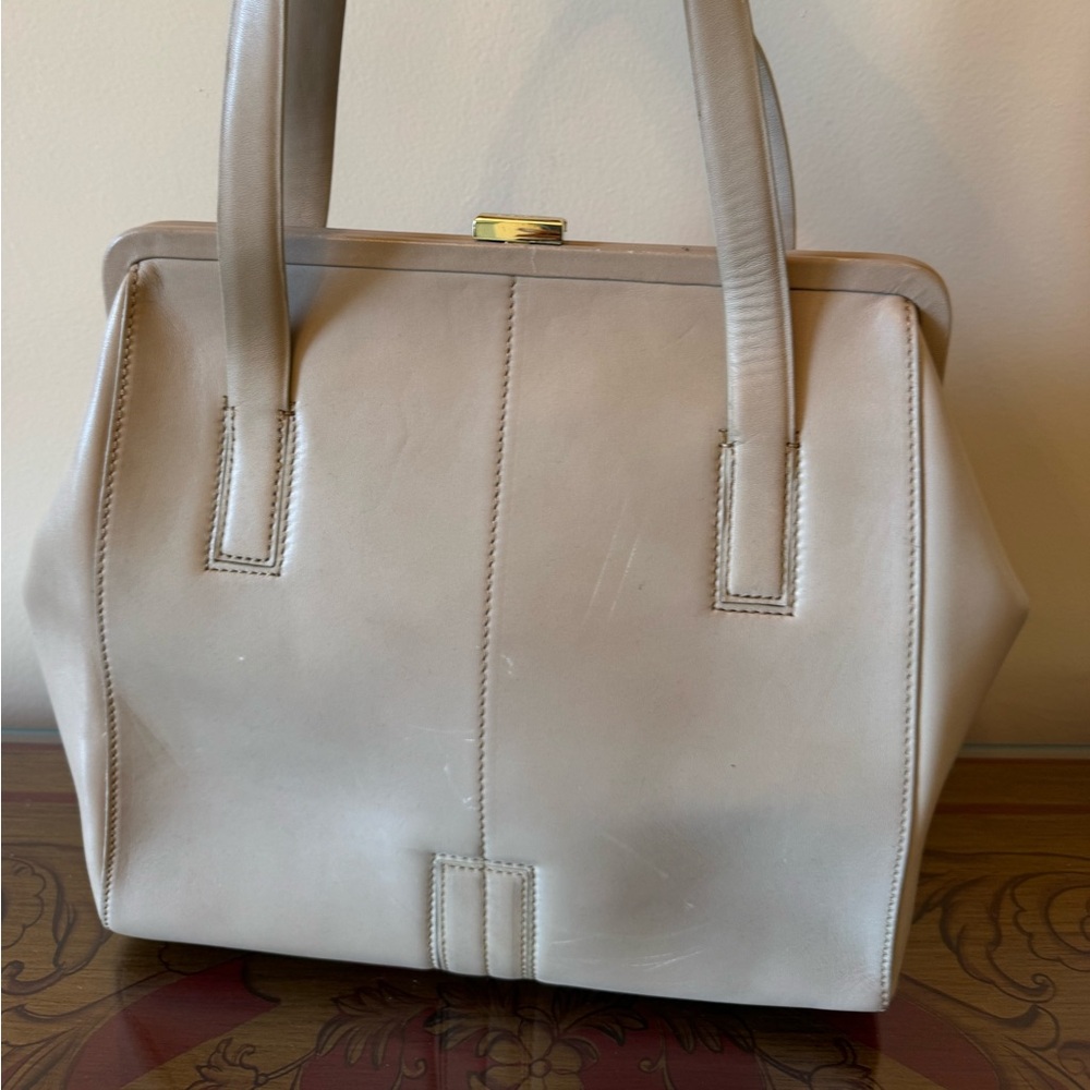 Dramatic Price Drop: Never Used Vintage Top Quality Lambskin Bag By Dkny